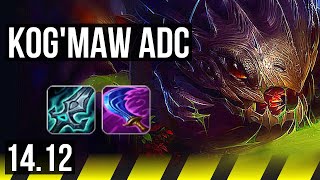 KOGMAW amp Lulu vs EZREAL amp Nautilus ADC  68 winrate 1233  EUW Grandmaster  1412 [upl. by Janetta]