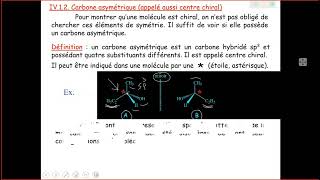 chimie organique part 4 stéochimie ou isomerie stérique [upl. by Eeram891]