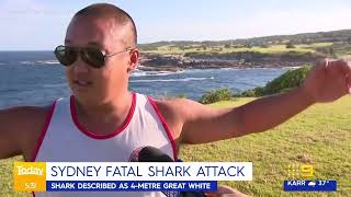 Fatal Shark Attack at Sydney Harbour in 2022 on Simon Nellist [upl. by Anma]