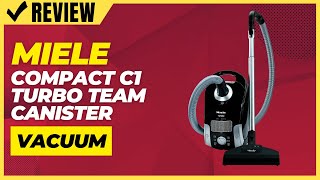 Miele Compact C1 Turbo Team Canister Vacuum Review [upl. by Tamma]