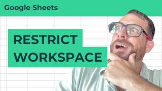 How To Publish a Google Sheet to the Web Restricted To Your Workspace Domain [upl. by Nitsirt]