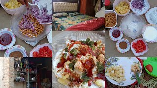 Aaj Sardi Ke Pehle Din Chana Chaat Banai  Village Vlog  Daily Vlog  Saimas Kitchen Corner [upl. by Belinda882]