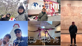 VLOG  101  My Cousin JM from Philippines Visits Toronto Pt4 ROM amp Cherry Blossoms amp More [upl. by Conrade]