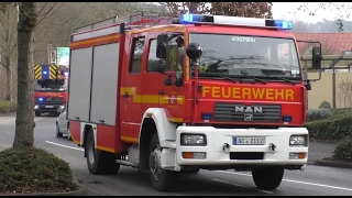 MTF als ELW Löschzug Feuerwehr Herzogenrath beim Ausrücken [upl. by Gay]