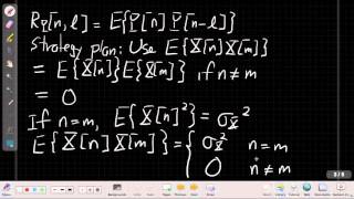 GaussMarkov Process Correlation Function [upl. by Yrailih]