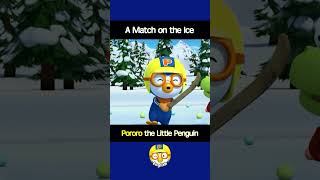 A Match on the Ice Shorts Pororo [upl. by Colton]