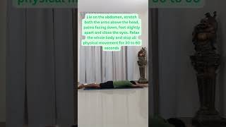 Advasana  Reverse Corpse Pose yogapractice [upl. by Ajed]