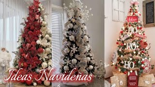 ARBOLES de NAVIDAD en TENDENCIA 2024 2025 🎄 ideas para decorar el árbol de navidad [upl. by Borek]