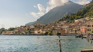 Италия Озеро ГардаLimone sul Garda Promenade Лимонедель Гарда [upl. by Vania354]