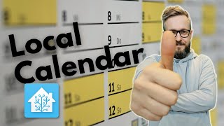 Local Calendar event automation in Home Assistant [upl. by Narrad]