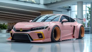 Honda Civic Modified Car  AI Automotive Design [upl. by Javed]