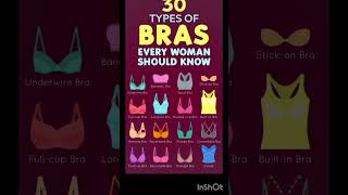 types of bras womanbra typesofbra tipsforgirls trendingshorts fashion shortvideo [upl. by Giamo]