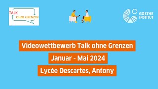 Talk ohne Grenzen – Lycée Descartes [upl. by Holcman]