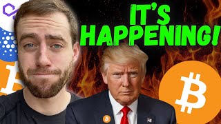 BITCOIN TWITTER IS GOING NUTS TRUMP IS IN [upl. by Eiknarf]