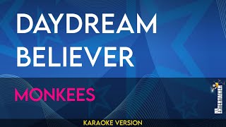 Daydream Believer  Monkees KARAOKE [upl. by Cathleen546]