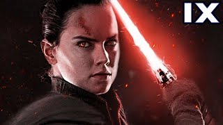 DARK SIDE REY JUST HAPPENED with Double Bladed Red Lightsaber [upl. by Dickinson]