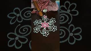 Easy Rangoli Design for Daily Use [upl. by Forcier]