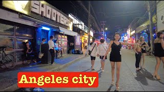 Walking Street Night Tour with Beautiful Girls Angeles city Philippines [upl. by Lamoureux916]