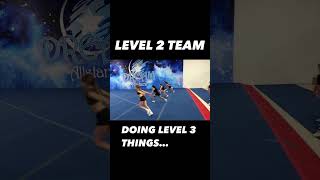 LEVELING UP… Shorts tumbling tumblechef cheer [upl. by Nolos]