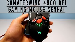 Combaterwing 4800 DPI Gaming Mouse Senhai  Budget With Benefits [upl. by Cutlor]