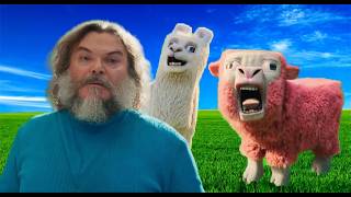 I AM STEVE meme  Minecraft Movie Sheep amp Llama [upl. by Dnalyk]