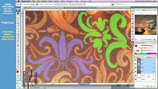 Photoshop Tutorial for Fashion Design 1924 Alpha Channels Masks Advanced Selections [upl. by Arramas884]