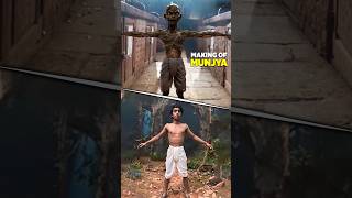 Who Play The Role Of Munjya   Making Of Munjya Movie shorts viral trending [upl. by Yde]