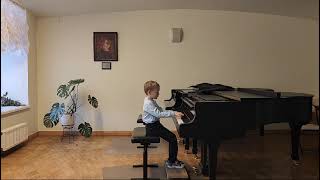 Tchaikovsky “Nanny’s story”Children’s album Op39 Danila Ananev 8 yо profAnna Arzamanova [upl. by Negam]