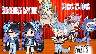 singing battle part 5 ll Gacha Life remake [upl. by Iaverne]