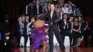 Franco Formica amp Oxana Lebedew  Paso Doble WSSDF2009 HQ [upl. by Elleinnad]