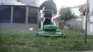 Final Lawncutting Vid  Lawnboy 8243AE Stihl FS90R and BR 550 In Action [upl. by Acinnad]