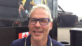 Jacques Villeneuve postrace Interview  NASCAR GP Netherlands [upl. by Aek]