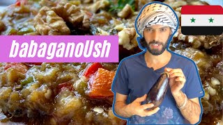 O MELHOUR BABAGANOUSH DO PLANETA 🌏 BERINJELA DEFUMADA Receita da síria [upl. by Denni]