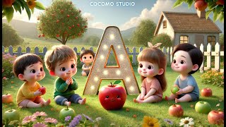 The Letter A Song  ABC  Learn the Alphabet  CoComo  nurseryrhymes kidssongs abcd [upl. by Rehc346]