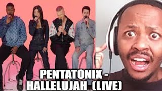 PENTATONIX REACTION  Hallelujah Live [upl. by Wulfe]