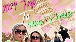 Italy 2024 Vlog Florence ￼Leaning Tower of Pisa￼ [upl. by Immot244]