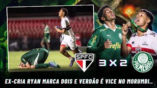 Palmeiras abre 2x0 com Thalys e Luighi mas São Paulo vira e fica com a taça da Copa do Brasil U20 [upl. by Nwahsram]