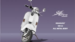 LML Star Euro Automatic 150cc Scooter Launched In India  Take A Look [upl. by Yeltneb]