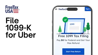 How to File 1099K for Uber on FreeTaxUSA 2024 StepByStep Guide [upl. by Atiuqal]