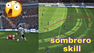 Lmessi sombrero skill🔥 goals of the week pes mobile [upl. by Aenit832]