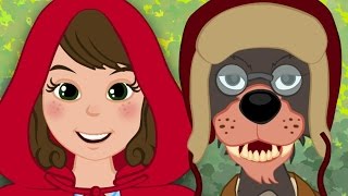 Promenonsnous dans les bois  comptine avec Le Petit Chaperon Rouge [upl. by Eedia]