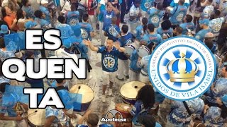 Vila Isabel 2017  Bateria Esquenta  Salgueiro Convida [upl. by Reinald]