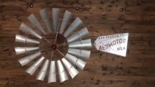 6 New Aermotor Windmill Ceiling Fan with Vane [upl. by Ailadgim283]