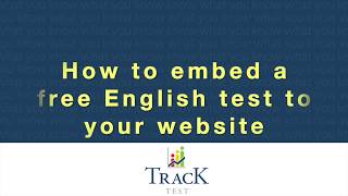 Embedding the free English placement test into my website [upl. by Comptom]