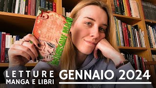 LETTURE MANGA E LIBRI GENNAIO 2024  Wrap up [upl. by Suolhcin443]