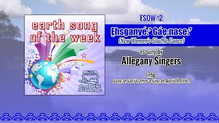 Allegany Singers  Ęhsganyeˀ Gaęnaseˀ New Womens Shuffle Dance [upl. by Ott183]