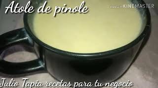 Atole de pinole [upl. by Lednic]