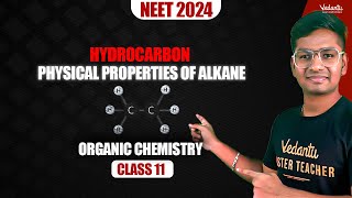 Hydrocarbon  Physical Properties of Alkane  Master Organic Chemistry  NEET 2024  Riyaz🔥 [upl. by Areic]