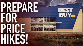 Best Buy CEO Warns Of Price Hikes On Thousands Of Items As We Head For Hard Times [upl. by Ahtebat]