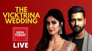 Katrina Kaif  Vicky Kaushal Wedding LIVE Updates VickTrina Wedding News Live From Rajasthan [upl. by Kunin826]